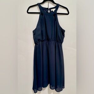 Monteau Navy Blue Sleeveless Dress